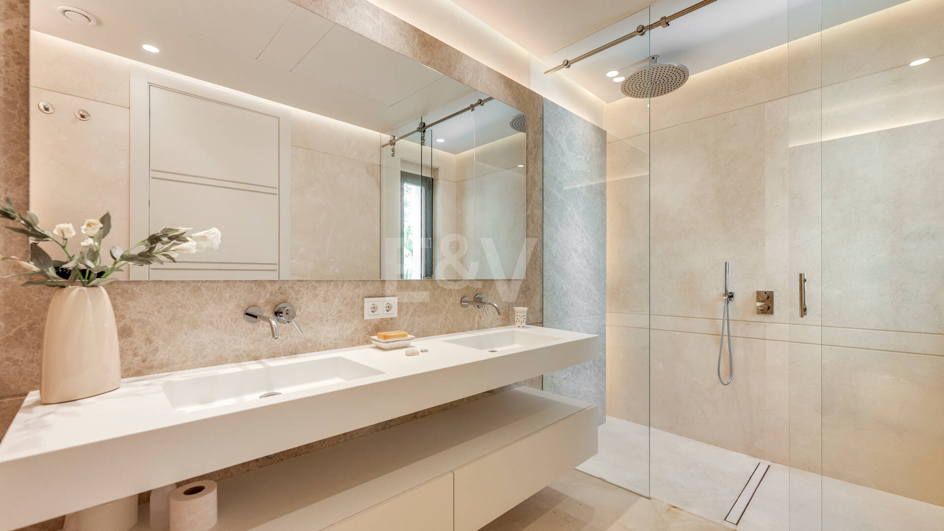 Contemporary Villa Just Steps from the Beach in Marbella East