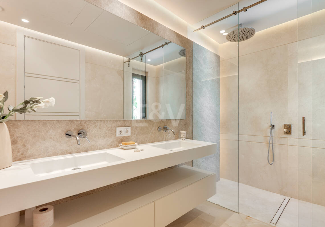 Contemporary Villa Just Steps from the Beach in Marbella East