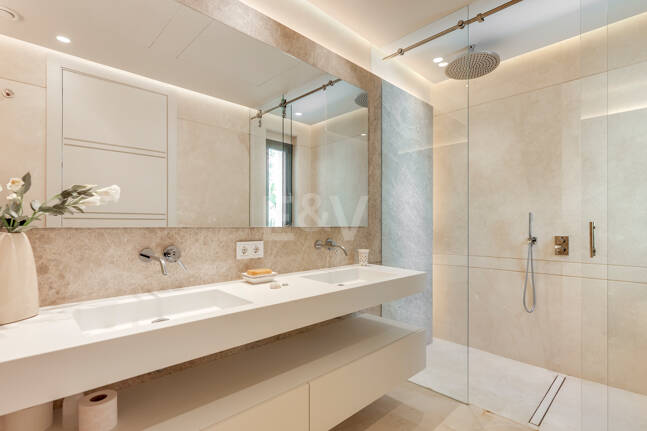 Contemporary Villa Just Steps from the Beach in Marbella East