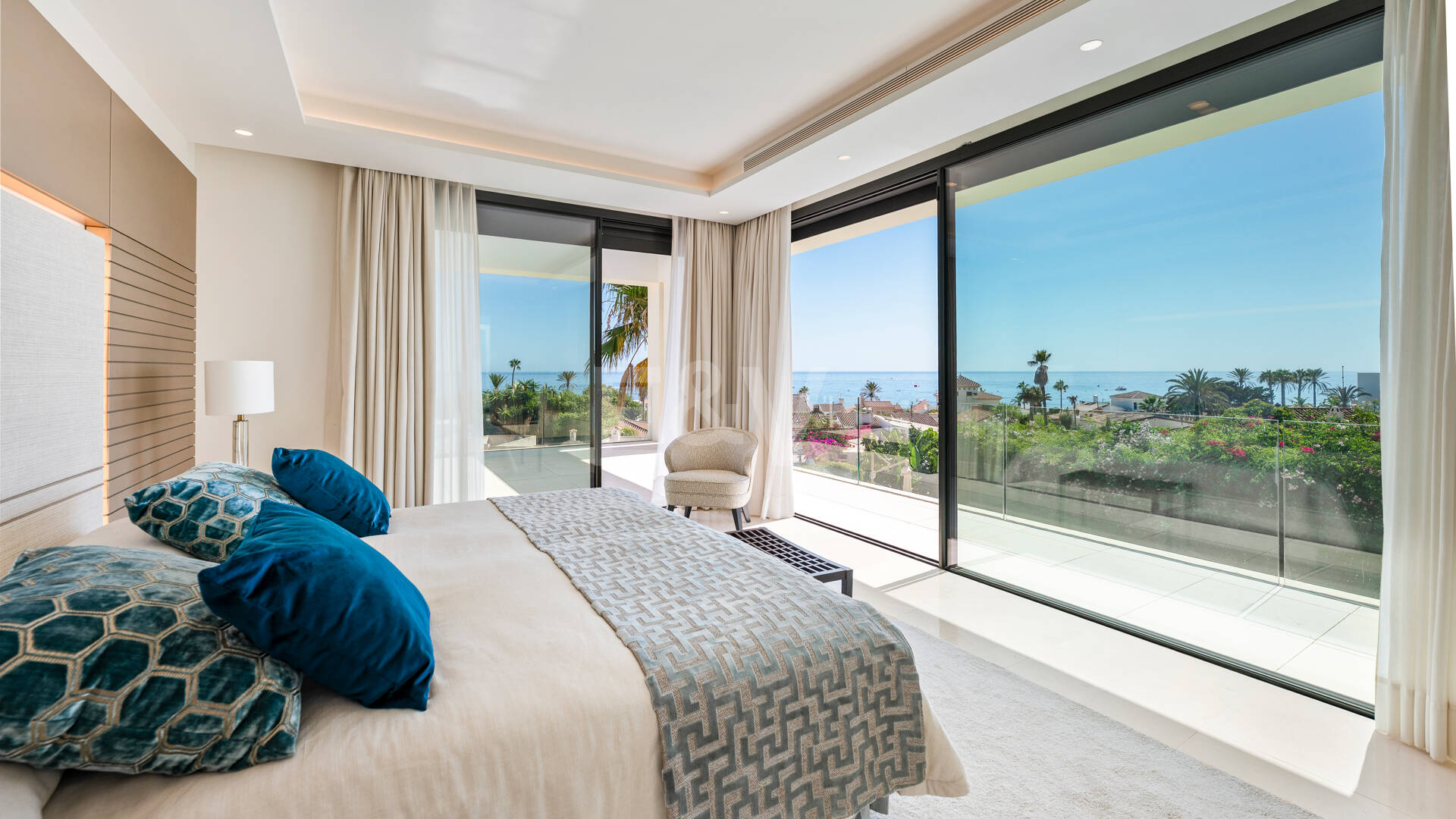 Contemporary Villa Just Steps from the Beach in Marbella East