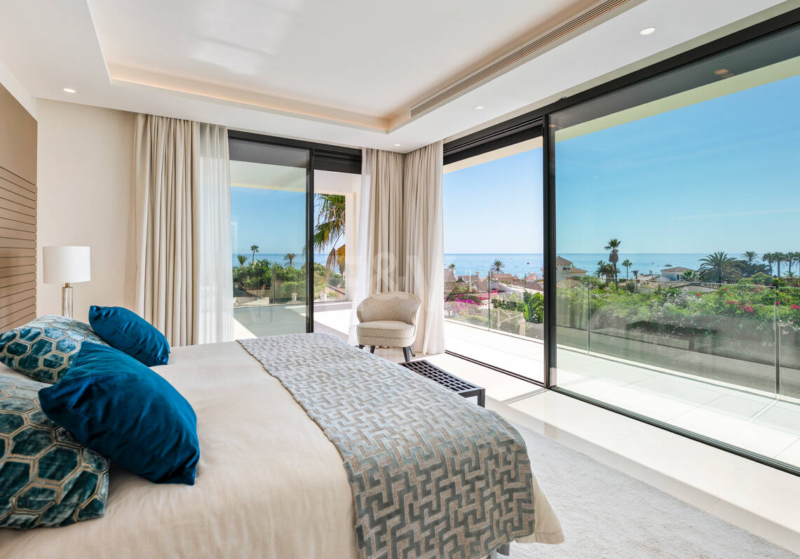 Contemporary Villa Just Steps from the Beach in Marbella East