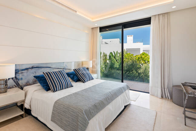 Contemporary Villa Just Steps from the Beach in Marbella East