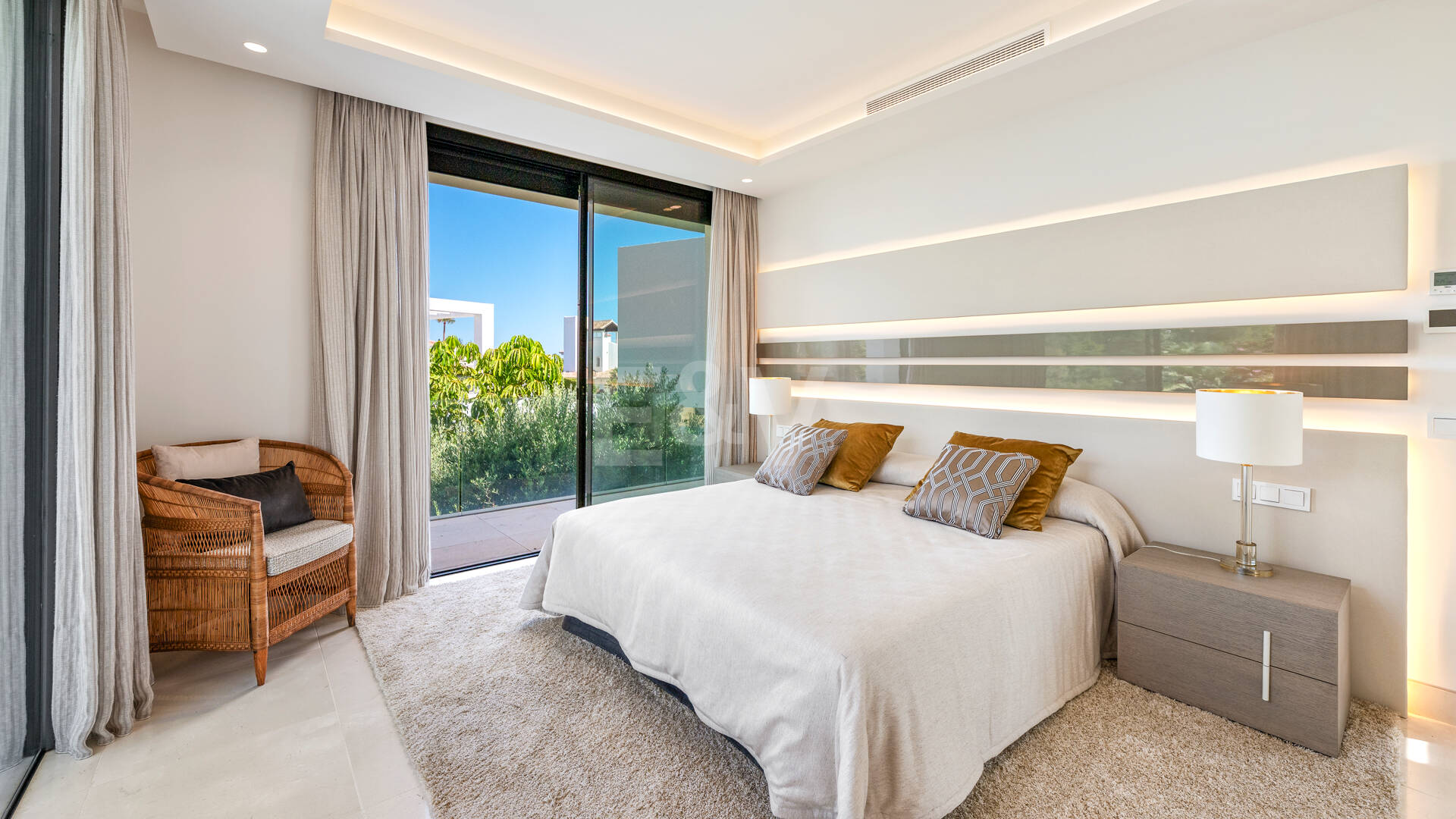 Contemporary Villa Just Steps from the Beach in Marbella East