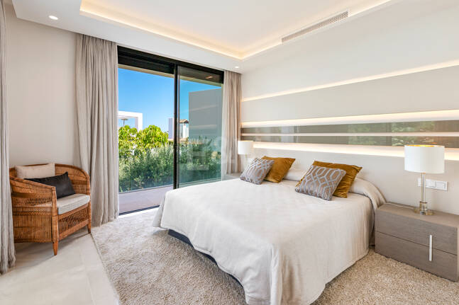 Contemporary Villa Just Steps from the Beach in Marbella East