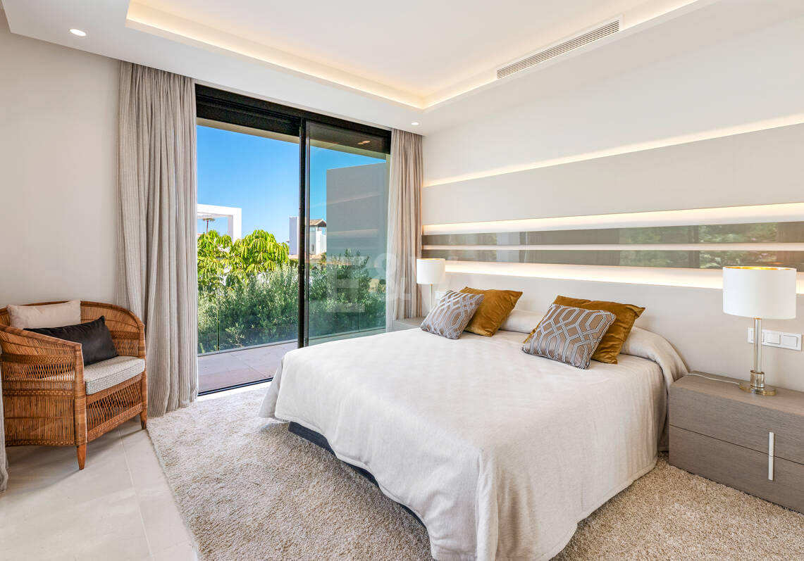 Contemporary Villa Just Steps from the Beach in Marbella East