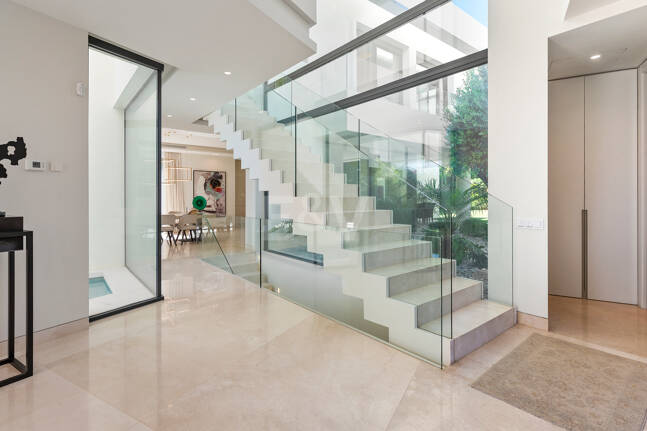 Contemporary Villa Just Steps from the Beach in Marbella East