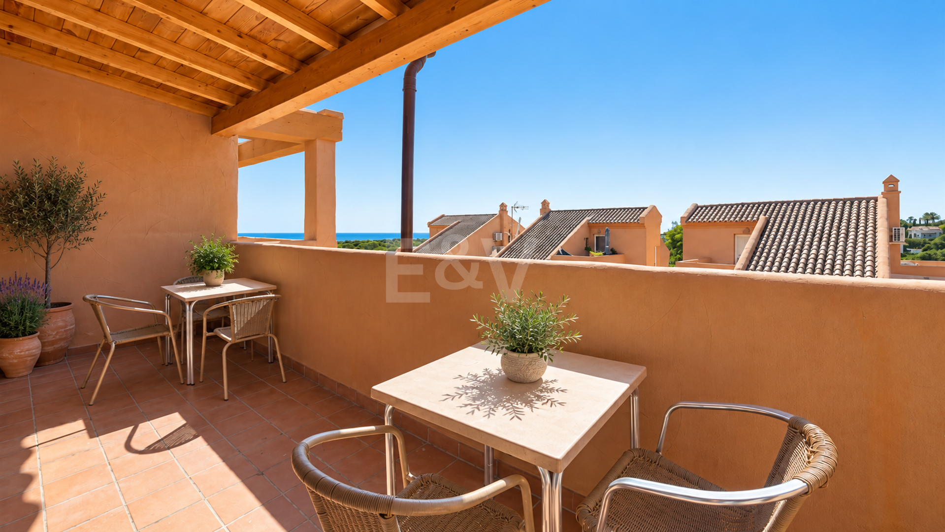 Apartment with sea views in Elviria-Marbella