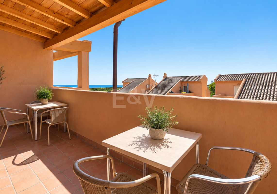 Apartment with sea views in Elviria-Marbella