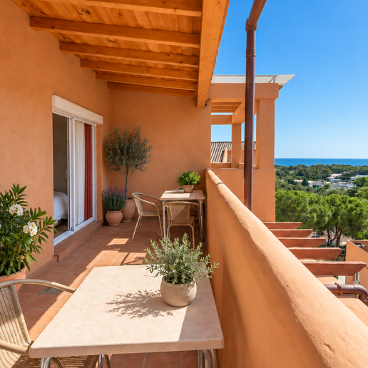 Apartment with sea views in Elviria-Marbella