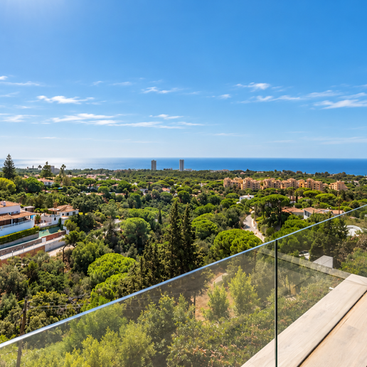 Luksusowa 7-sypialna willa z panoramicznymi widokiem na morze w Elvirii, Marbella