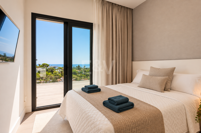 Luksusowa 7-sypialna willa z panoramicznymi widokiem na morze w Elvirii, Marbella