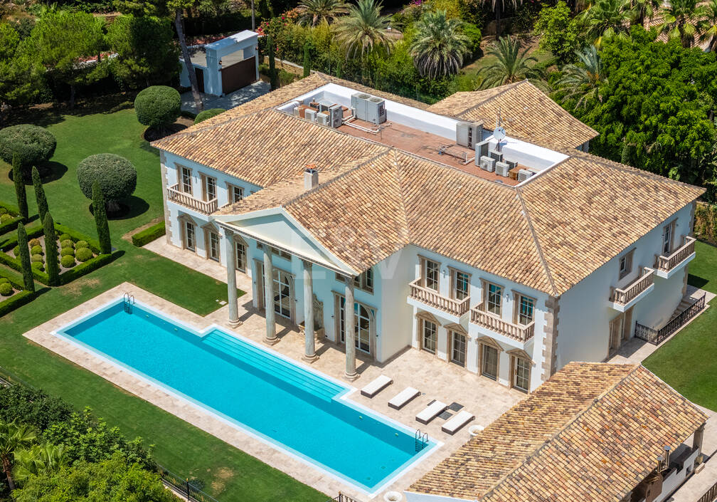 Wyjątkowy Palatial Estate z Grand Interior w Sierra Blanca, Marbella