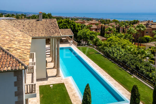 Wyjątkowy Palatial Estate z Grand Interior w Sierra Blanca, Marbella