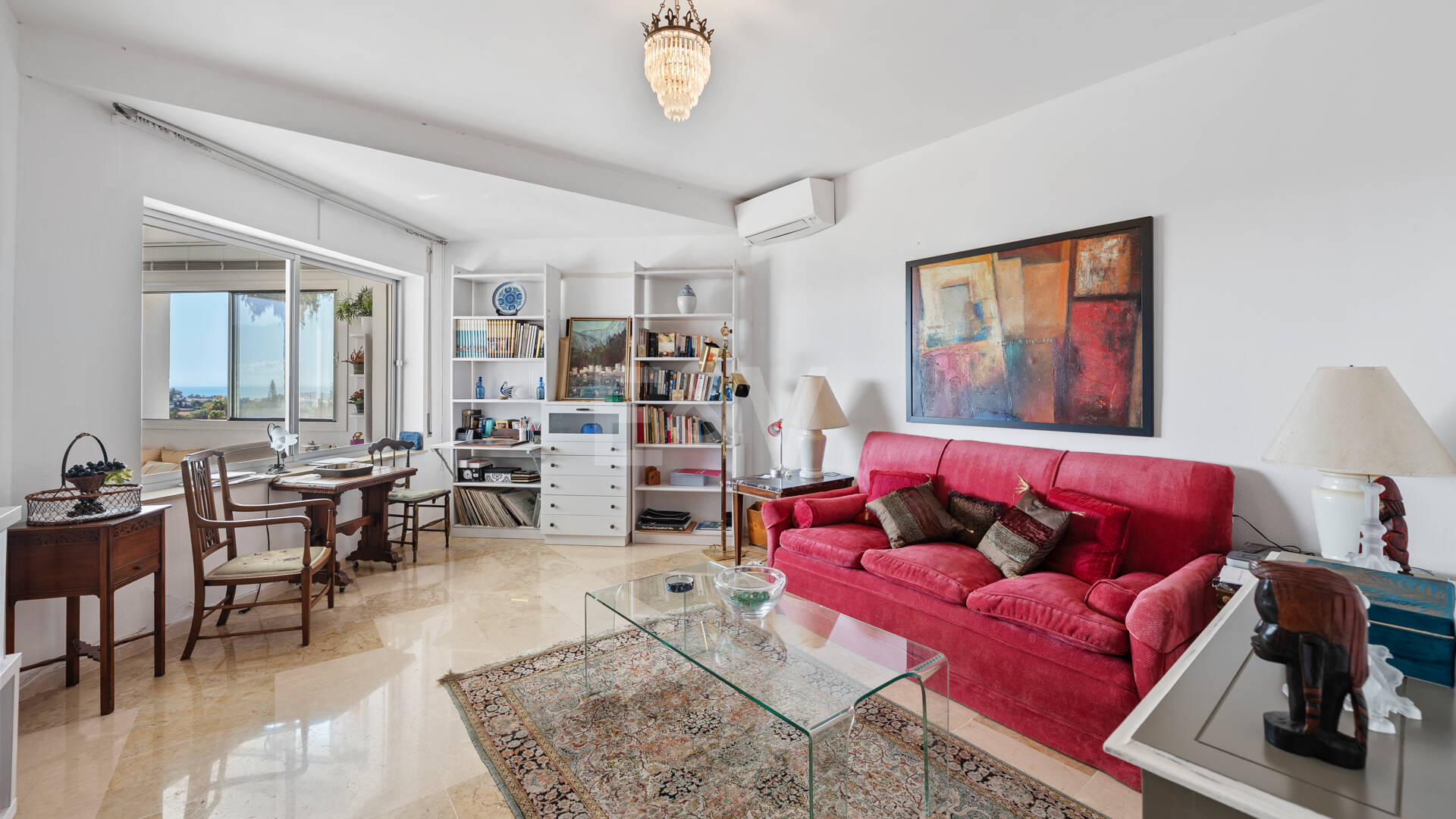 Appartement avec vue sur la mer panoramique à Guadalmina Alta