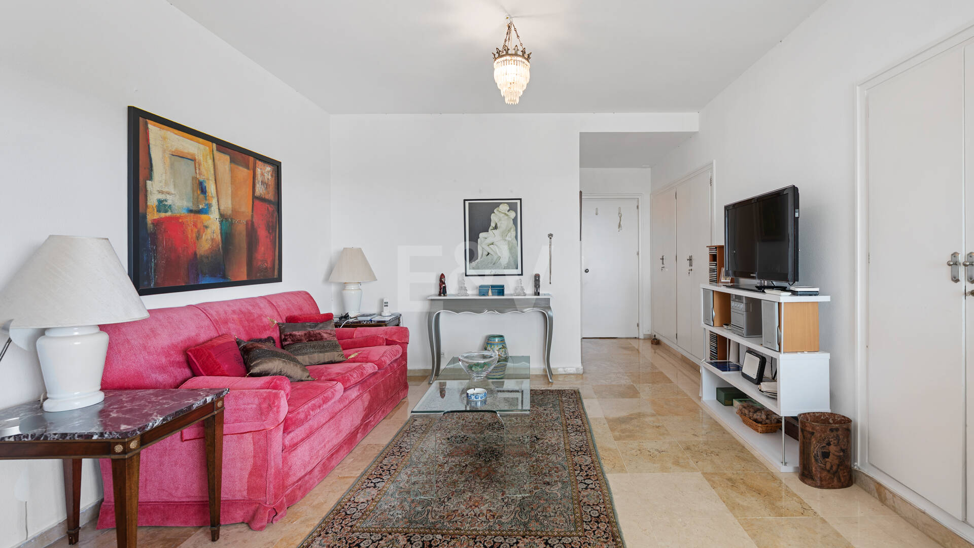 Appartement avec vue sur la mer panoramique à Guadalmina Alta