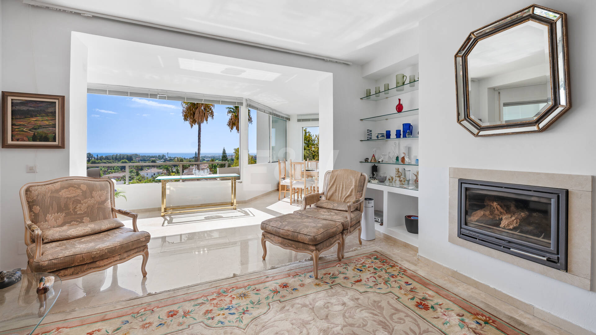 Appartement avec vue sur la mer panoramique à Guadalmina Alta