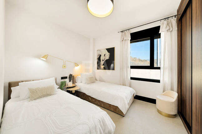 Penthouse de luxe de style contemporain avec vue panoramique sur la mer à Nueva Andalucía