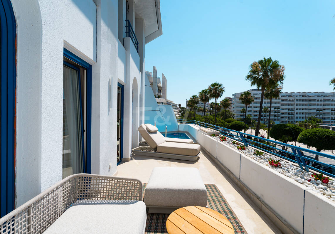 Duplex à vendre en Beach Side Golden Mile, Marbella Golden Mile