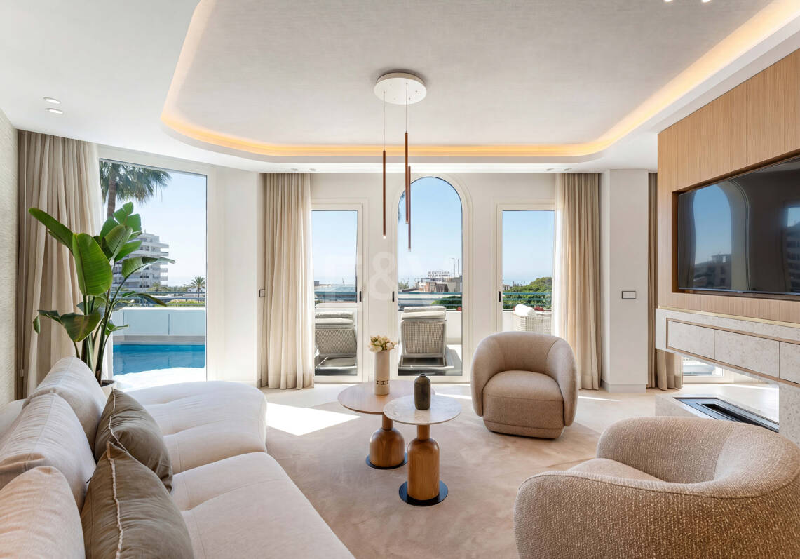 Duplex à vendre en Beach Side Golden Mile, Marbella Golden Mile