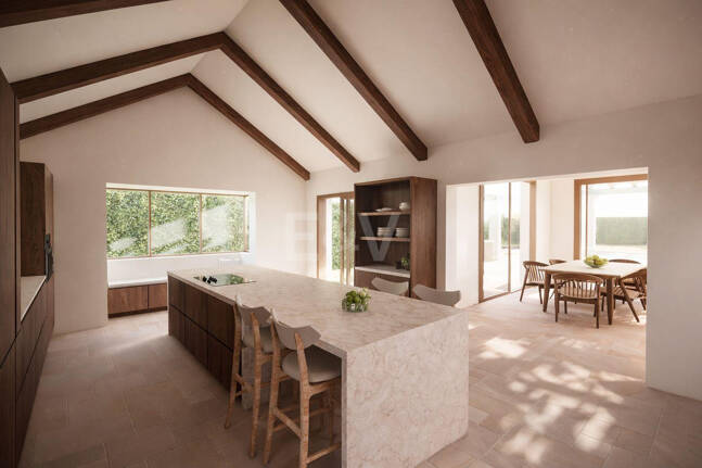 Elegante andalusische Villa mit moderner Innenausstattung und Meerblick in El Rosario