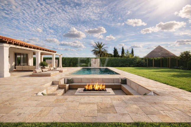 Elegante andalusische Villa mit moderner Innenausstattung und Meerblick in El Rosario