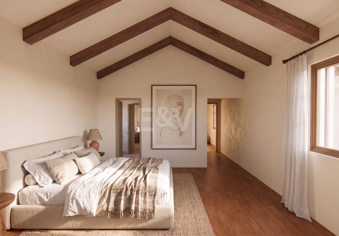 Elegante andalusische Villa mit moderner Innenausstattung und Meerblick in El Rosario