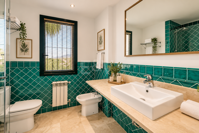 Elegancki Penthouse z widokiem na morze panoramiczne w El Rosario, Marbella