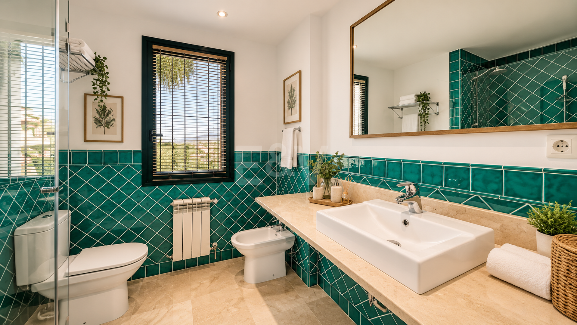 Elegancki Penthouse z widokiem na morze panoramiczne w El Rosario, Marbella