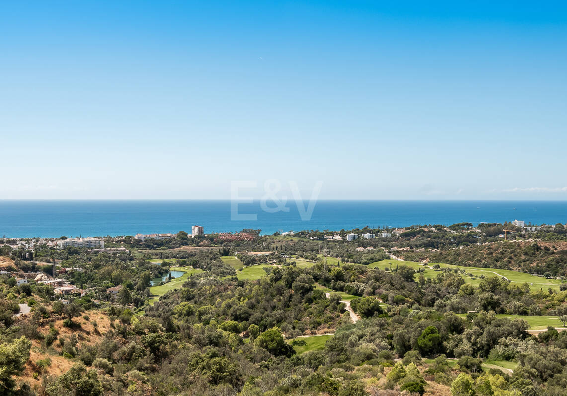 Elegancki Penthouse z widokiem na morze panoramiczne w El Rosario, Marbella