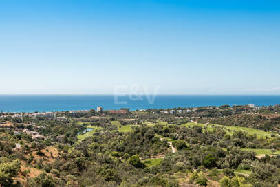 Elegancki Penthouse z widokiem na morze panoramiczne w El Rosario, Marbella
