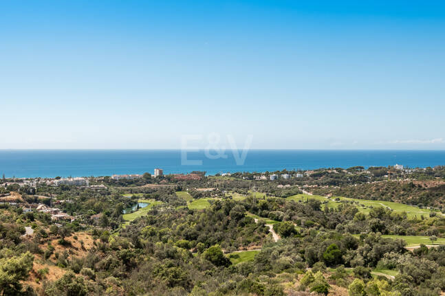 Elegancki Penthouse z widokiem na morze panoramiczne w El Rosario, Marbella