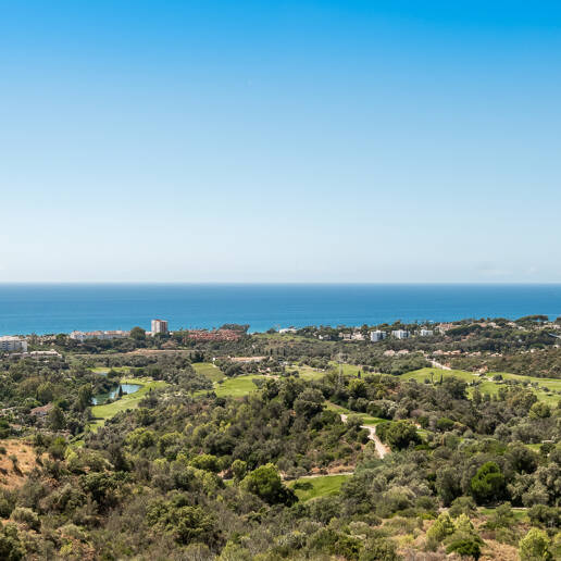 Elegancki Penthouse z widokiem na morze panoramiczne w El Rosario, Marbella