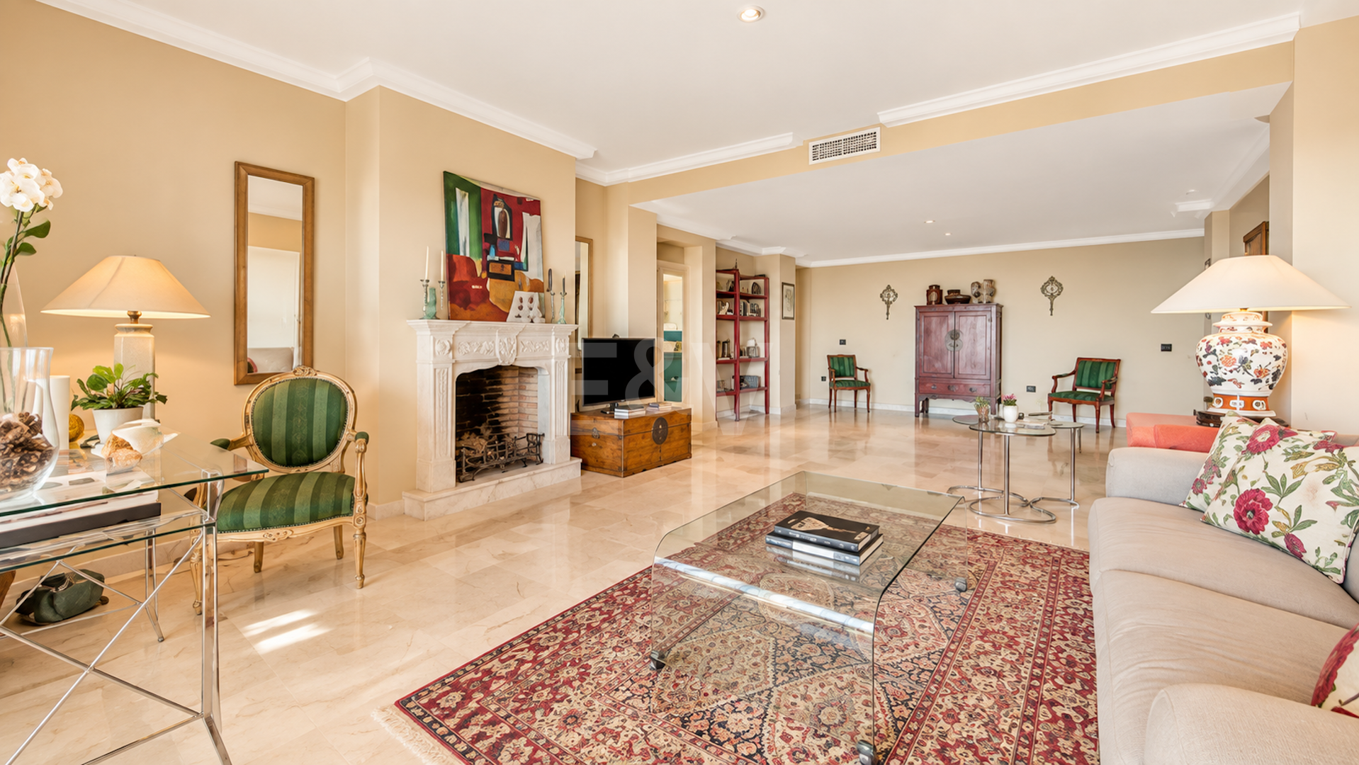 Elegancki Penthouse z widokiem na morze panoramiczne w El Rosario, Marbella