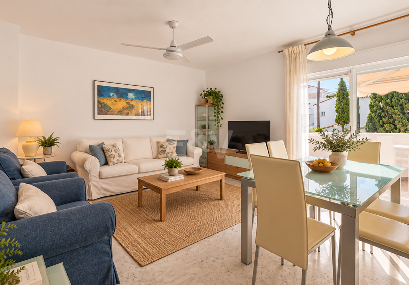 Piso en venta en la urbanización frente al mar Bahía de Marbella, Marbella Este