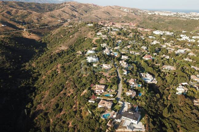 Projekt för nybyggd villa med panoramautsikt över havet i Hacienda Las Chapas, garanterad licens