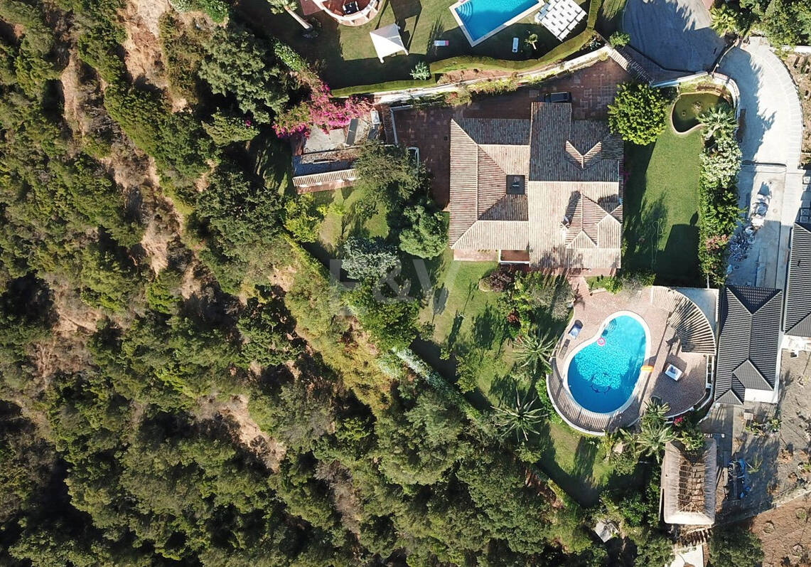 Projekt för nybyggd villa med panoramautsikt över havet i Hacienda Las Chapas, garanterad licens