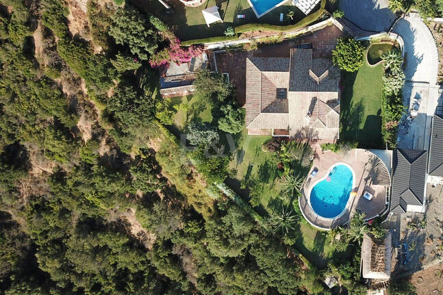 Projekt för nybyggd villa med panoramautsikt över havet i Hacienda Las Chapas, garanterad licens