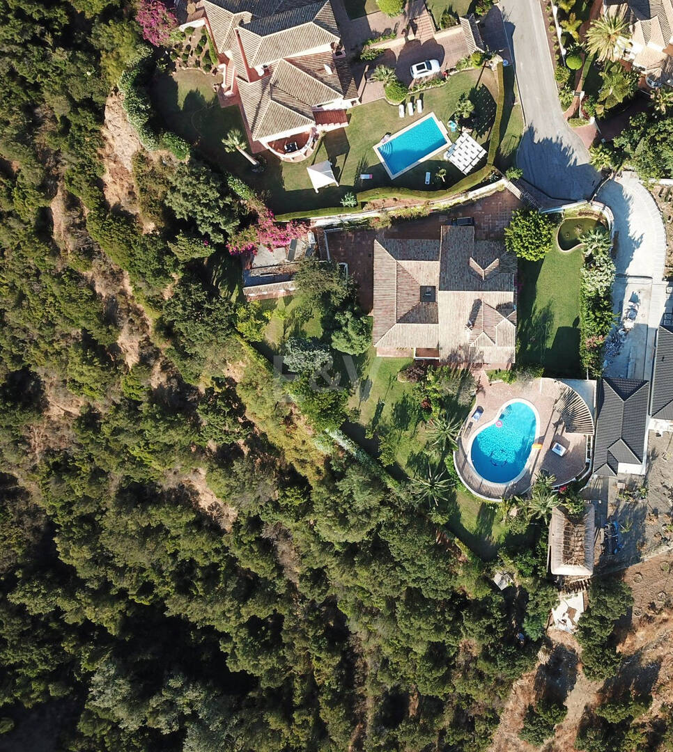 Projekt för nybyggd villa med panoramautsikt över havet i Hacienda Las Chapas, garanterad licens