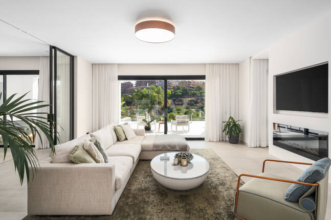 Villa Andrea - Chef-d'œuvre contemporain en première ligne de golf à Santa Maria Golf, Elviria