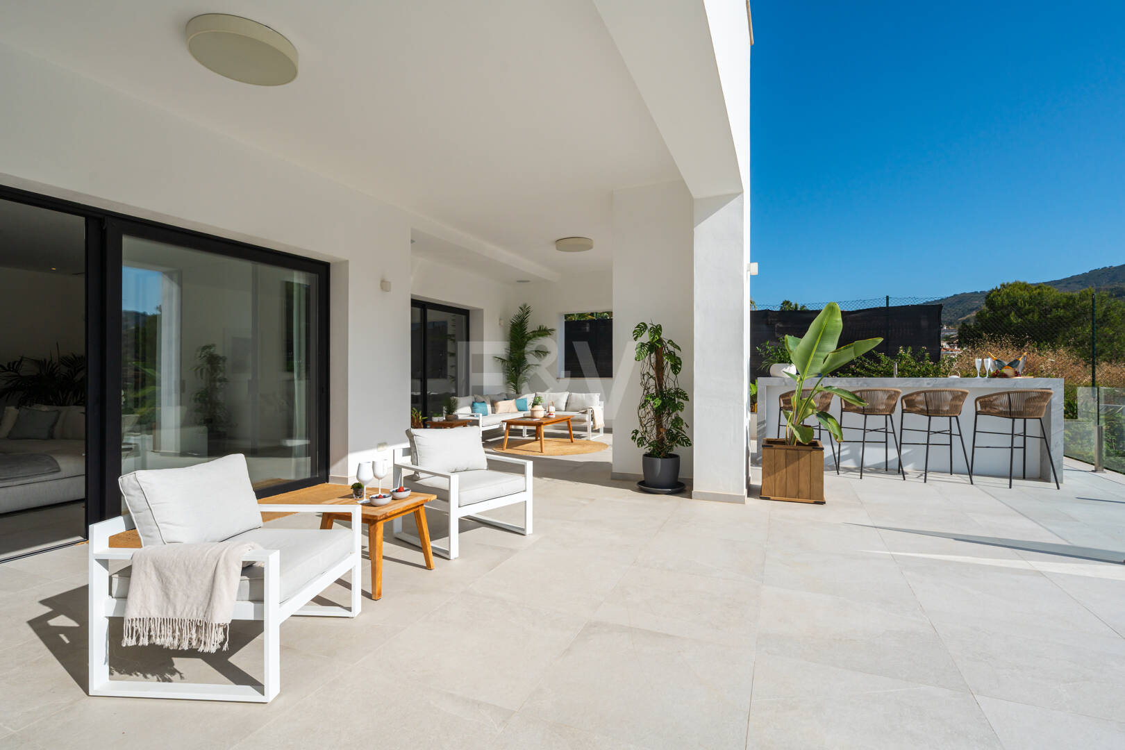 Villa Andrea - Chef-d'œuvre contemporain en première ligne de golf à Santa Maria Golf, Elviria