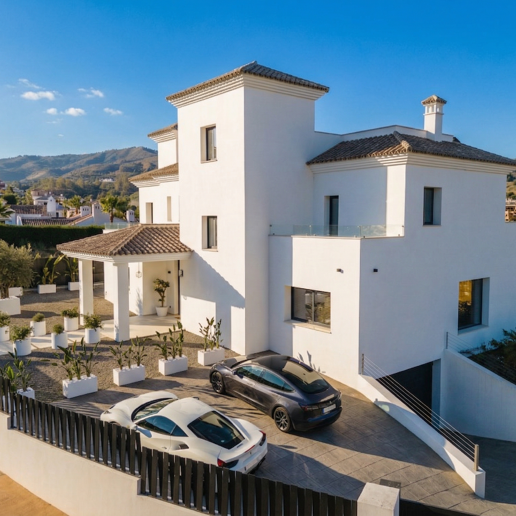 Villa Andrea - Chef-d'œuvre contemporain en première ligne de golf à Santa Maria Golf, Elviria