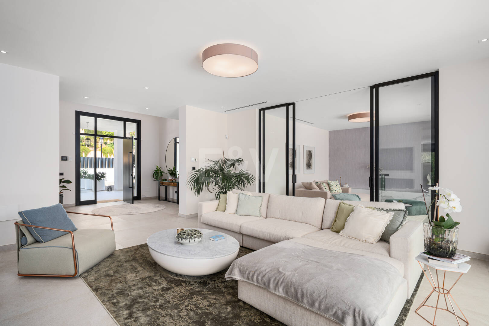Villa Andrea - Chef-d'œuvre contemporain en première ligne de golf à Santa Maria Golf, Elviria