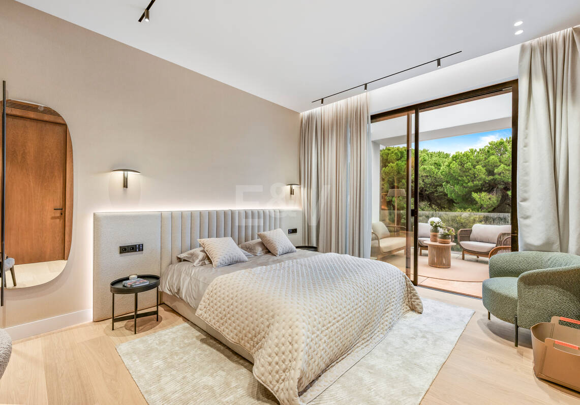 Exclusiva villa en construcción en Nagüeles