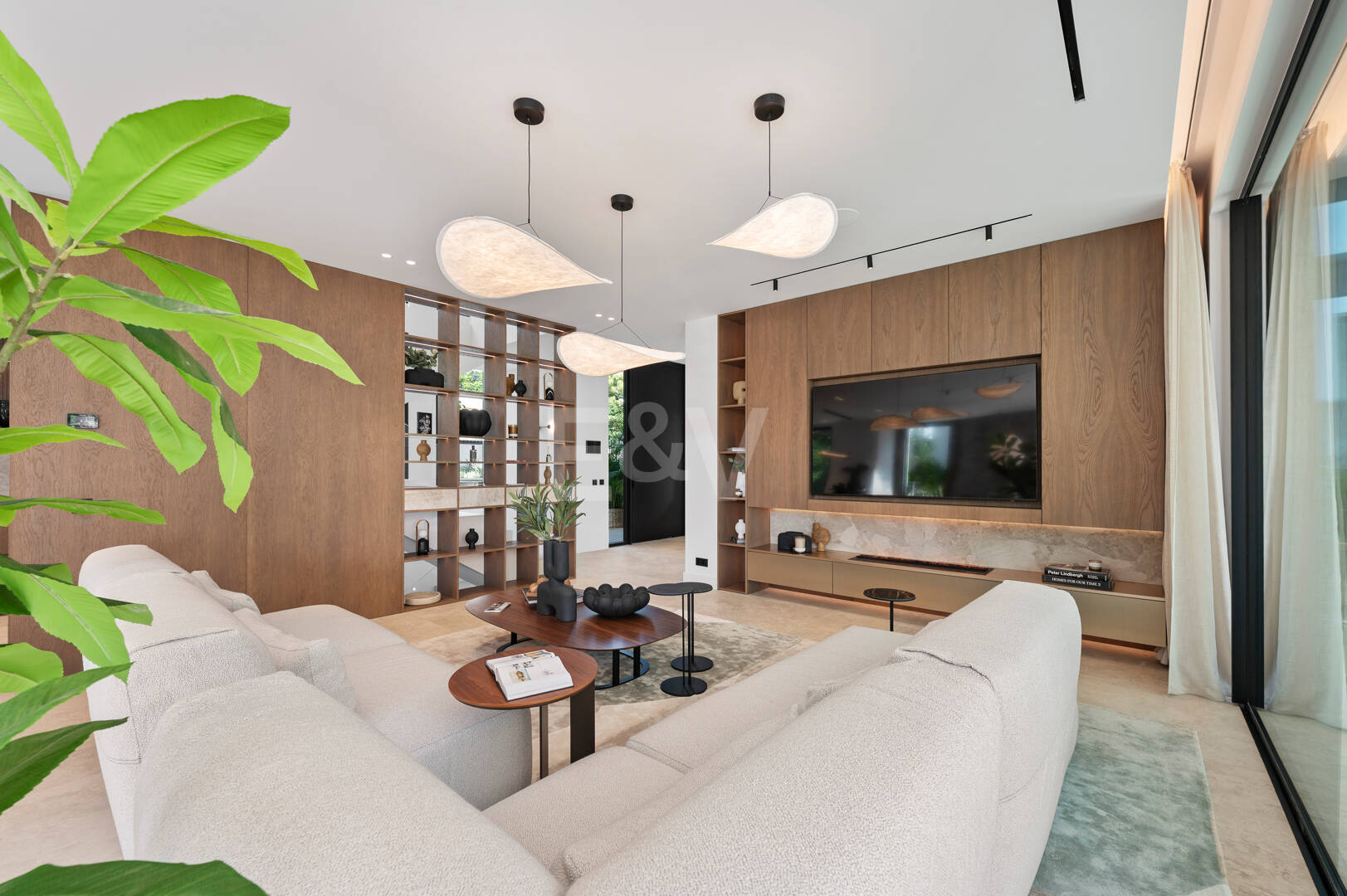 Exclusiva villa en construcción en Nagüeles
