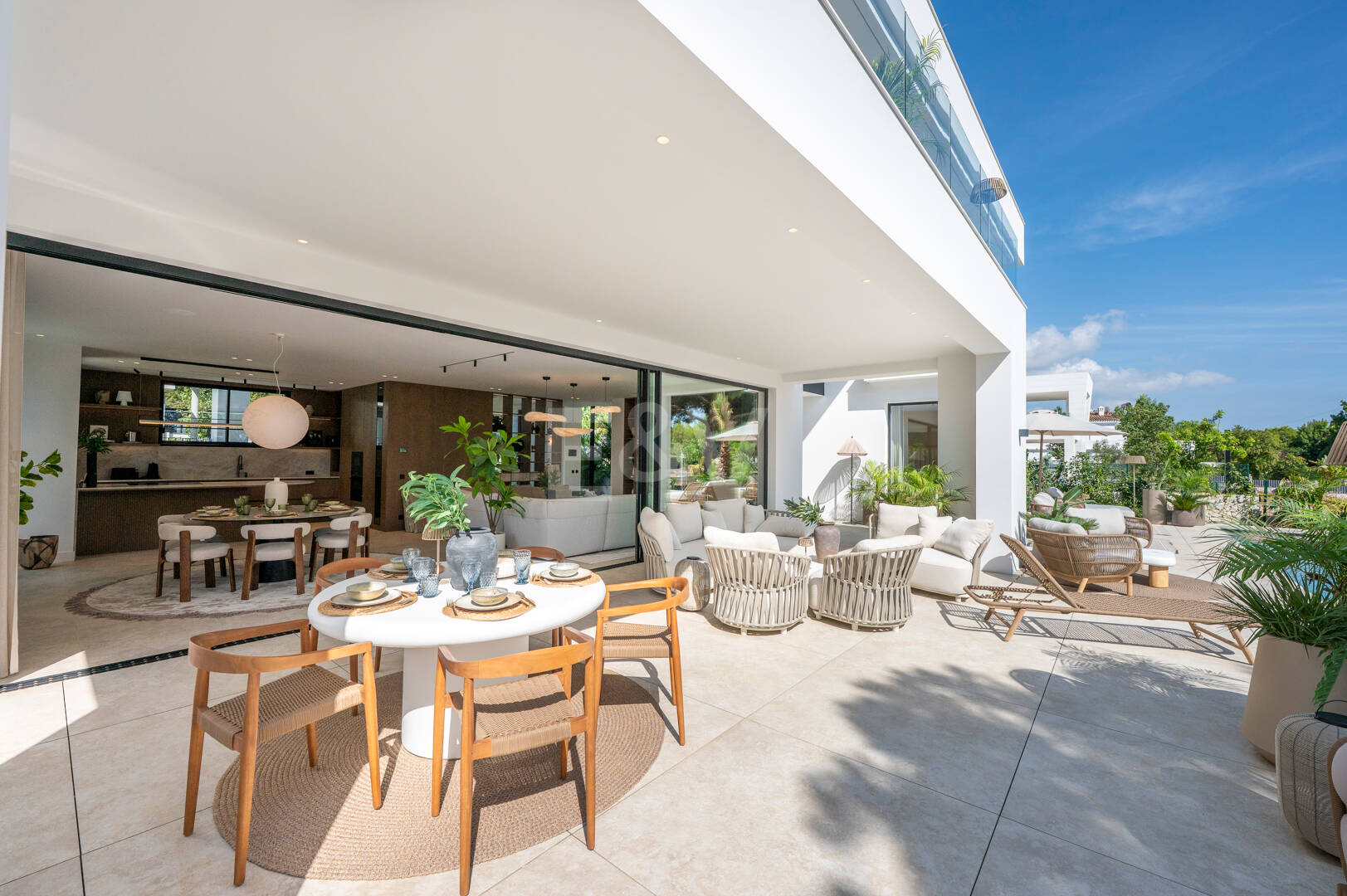 Exclusiva villa en construcción en Nagüeles