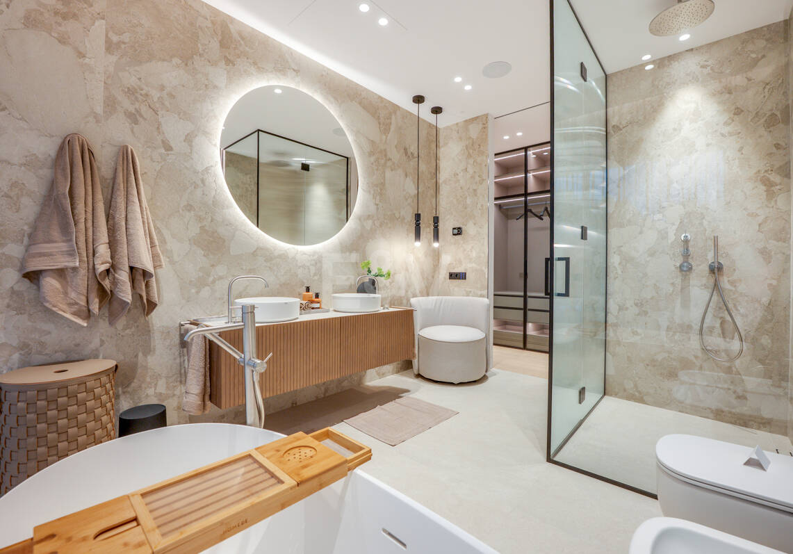 Exclusiva villa en construcción en Nagüeles