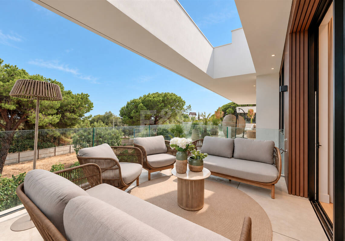 Exclusiva villa en construcción en Nagüeles
