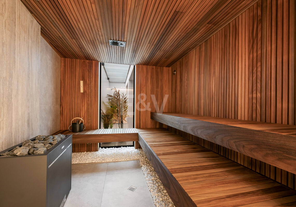 Exclusiva villa en construcción en Nagüeles