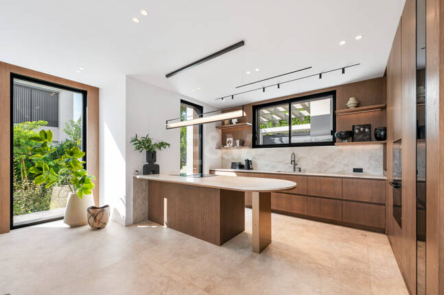 Exclusiva villa en construcción en Nagüeles