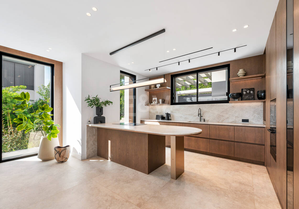 Exclusiva villa en construcción en Nagüeles